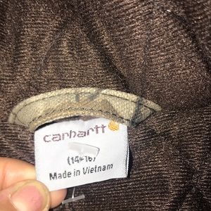 Carhartt camo jacket